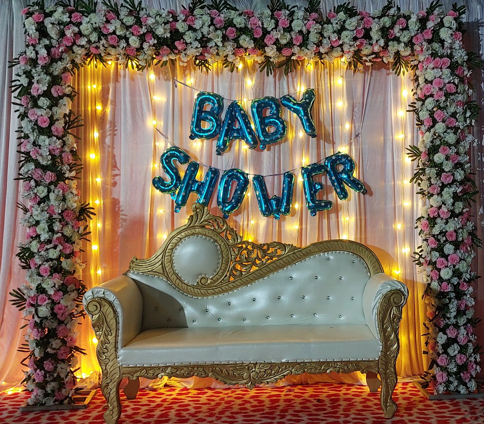 Sofa decoration sales for baby shower